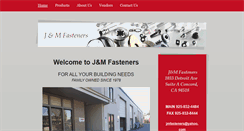 Desktop Screenshot of jandmfasteners.net