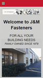 Mobile Screenshot of jandmfasteners.net